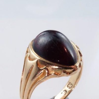 mourning and signet rings, gold ring