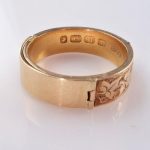 mourning and signet rings, gold ring