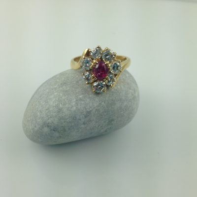 Ruby Engagement Ring Sydney