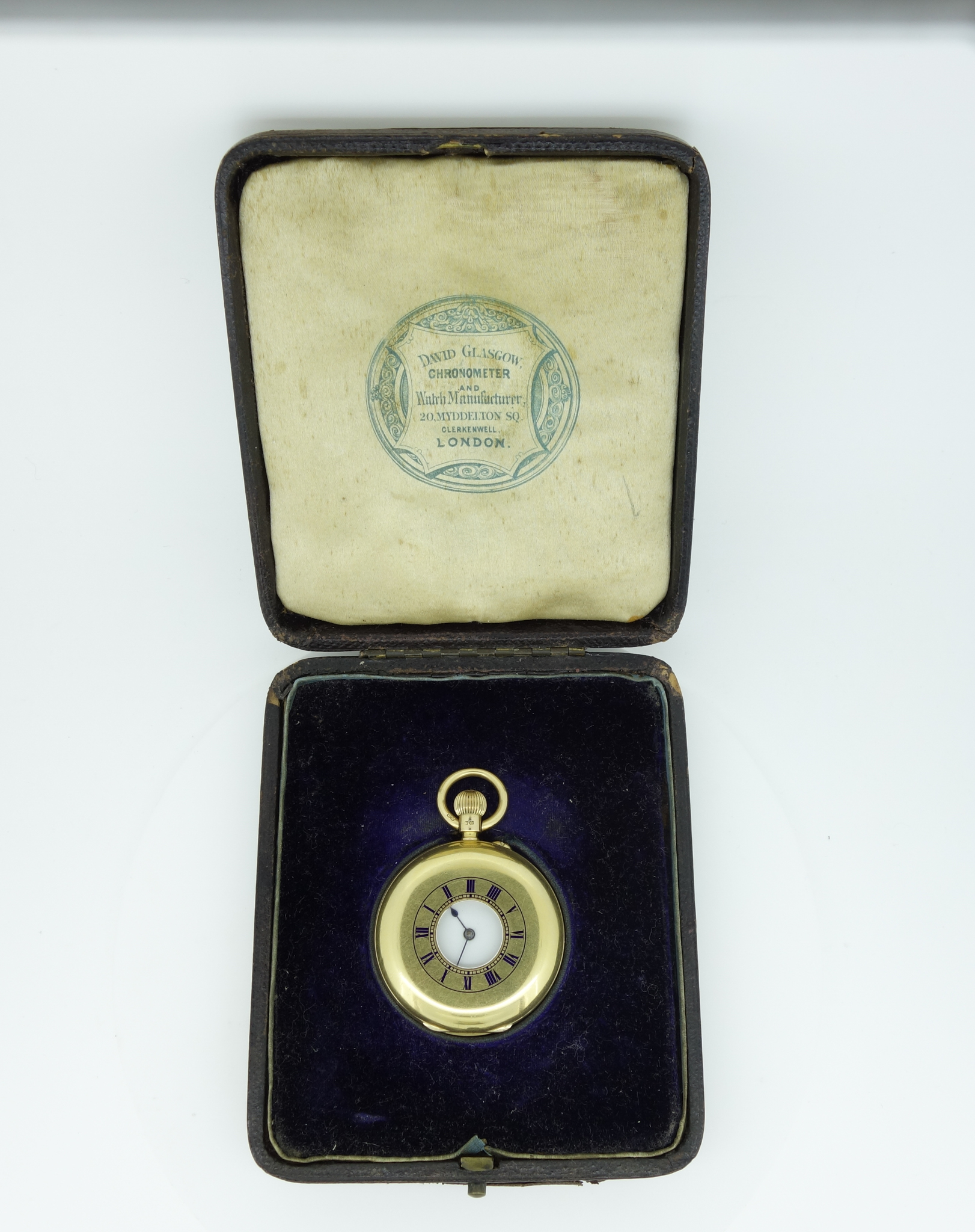 18ct Gold Pocket Watch circa 1850 by David Glasgow | Victoria & Albert ...